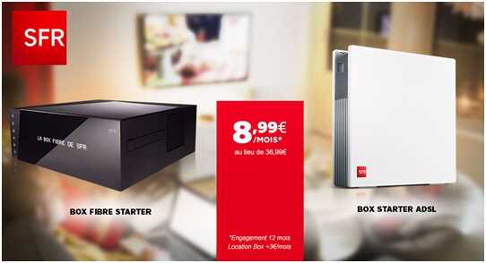 Nouvelle vente privée : La Box Starter de SFR à prix imbattable !