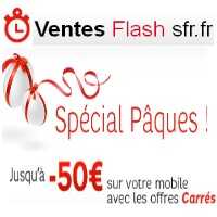 Vente Flash spéciale pâques sur votre mobile chez SFR