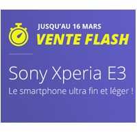 Bon plan : Le Sony Xperia E3 en promo avec un forfait Virgin Mobile !