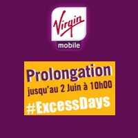 Virgin Mobile prolonge le forfait 4G au prix exceptionnel de 9.99€ jusqu’au 02 juin !