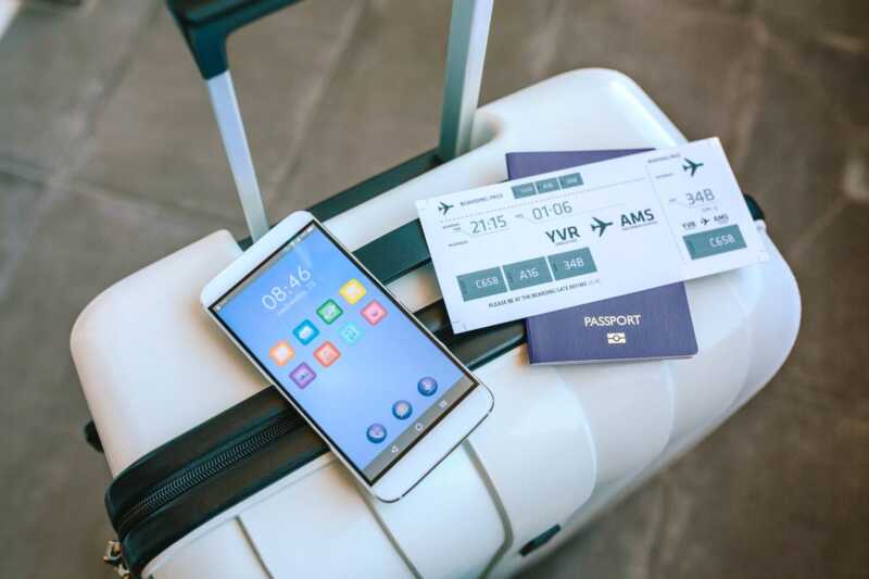 voyager avec son smartphone