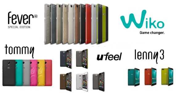 Wiko : 5 nouveaux Smartphones sous Android Marshmallow à prix abordable 