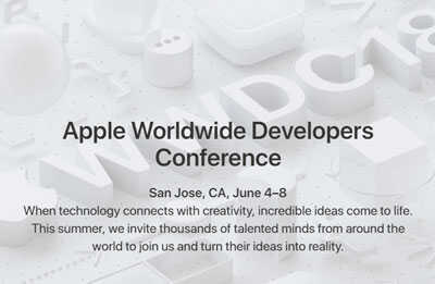 WWDC 2018 : Le Keynote Apple se tiendra le 4 juin à San José