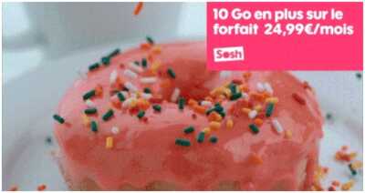 Forfait sans engagement : Une offre 50Go à 24.99€/mois chez Sosh