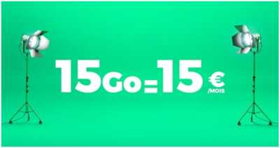RED by SFR : 15Go à 15 euros par mois jusqu'au 24 octobre