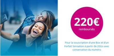 Jusqu'à 220 euros remboursés chez Bouygues Telecom jusqu'à dimanche