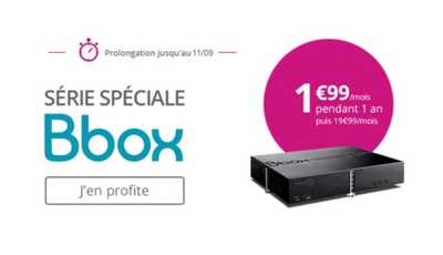 Dernière chance : La Bbox à 1.99 euros à saisir rapidement chez Bouygues Telecom !