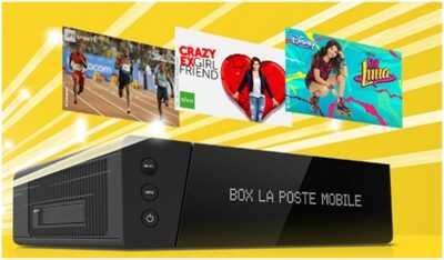 La Box Très Haut Débit à moins de 15 euros chez La Poste Mobile