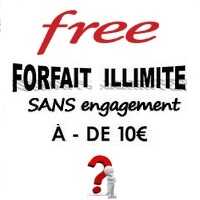 Forfait illimité Free Mobile à 10€ par mois : repassez plus tard 