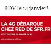 Après Sosh et B&You, c’est au tour de RED de proposer la 4G !