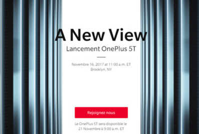 OnePlus 5T : Conférence de presse prévue le 16 novembre à Brooklyn !