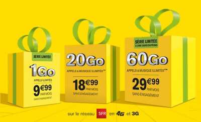 Noël : Ne ratez pas la Série Limitée 60Go chez La Poste Mobile