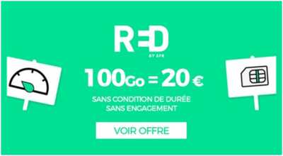 Allez-vous craquer pour la nouvelle Série Limitée RED by SFR Boost 100 Go ?