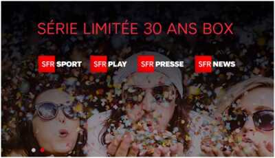Dernière chance pour saisir la Série Limitée 30 ans Box de SFR
