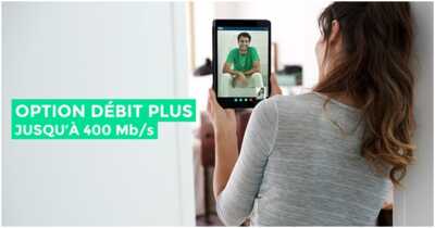 Fibre : Boostez votre débit avec l'option Débit Plus chez RED by SFR