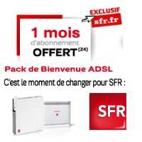 Jusqu'au 31 Mars 1 mois offert sur votre abonnement SFR
