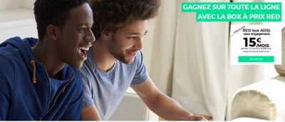 Votre abonnement Internet (ADSL) à 15 euros par mois chez RED by SFR