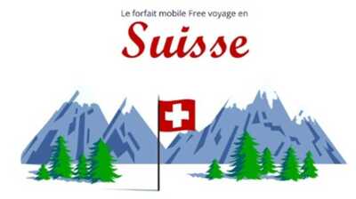 Nouveauté ! Jusqu'à 25Go par mois inclus depuis la Suisse avec le forfait Free