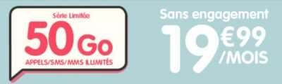 La Série Limitée 50Go de NRJ Mobile sous toutes ses coutures ... 