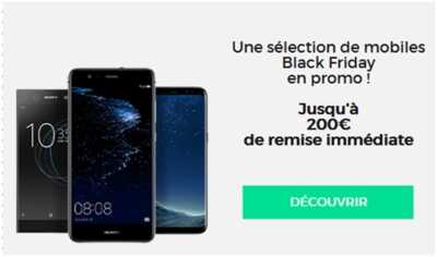 Black Friday : Les mobiles en promotion chez RED by SFR