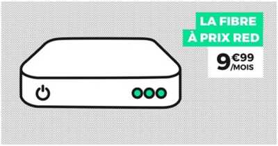 Faites vite ! L'offre Box Internet RED By SFR à 9.99 euros/mois se termine ce soir ... 