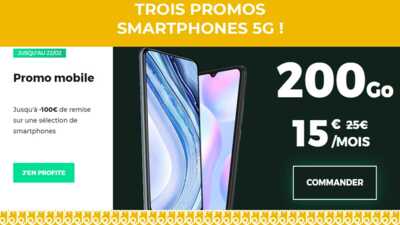 BON PLAN : 3 Smartphones compatibles 5G en promo à partir de 229€