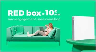 La vente privée RED Box à 10€ par mois s'achève bientôt 