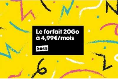 COCORICO : Dernières heures pour saisir le forfait Sosh 20Go à prix réduit