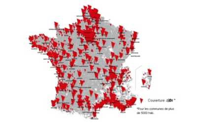 4G : SFR ouvre deux fois plus de sites que ses concurrents Orange, Bouygues Telecom ou Free Mobile