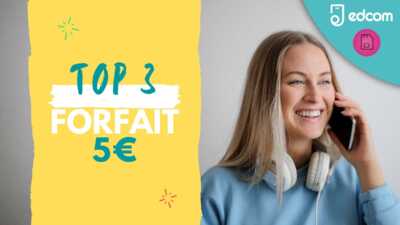 5 gigas pour 5 euros ! Découvrez les forfaits mobiles de RED by SFR, Bouygues Telecom et Syma !