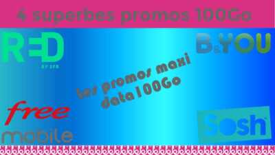 Avant Black Friday : Les opérateurs de réseaux anticipent avec des offres 100Go à prix fous !