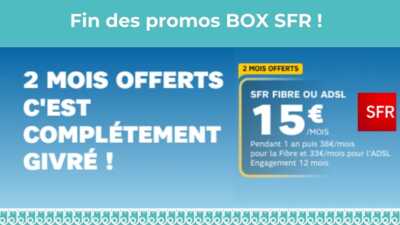 BOX Internet : les bons plans SFR à saisir avant minuit !
