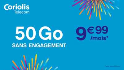 Bon plan : découvrez un forfait 50 Go à seulement 9,99 € par mois sans engagement sur le réseau SFR !