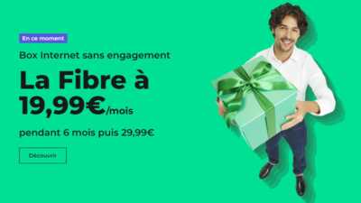 Bon plan : la box internet Fibre RED by SFR est à seulement 19,99 € par mois sans engagement… avec le premier mois offert !