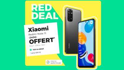 Bonne affaire : le Smartphone Xiaomi Redmi Note 11 offert avec ce forfait mobile !