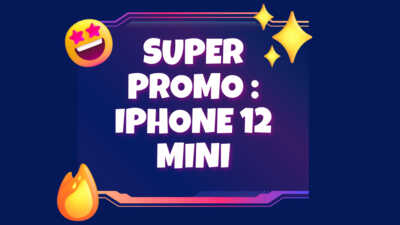 CHUTE DE PRIX : L'iPhone 12 mini passe à seulement 372€ chez Rakuten !