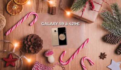 Cadeau de Noël : Le Samsung Galaxy S9 en promo à 429€