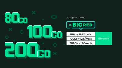 Ce sont 48 heures supplémentaires données aux promos BIG RED by SFR !