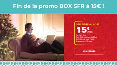 Dernière chance pour passer à la Fibre à prix canon chez SFR