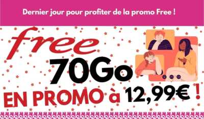 Vite ! Le forfait Free est en promo jusqu'à ce soir !