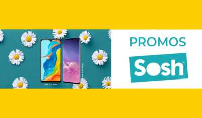 Dernier jour : jusqu'à 150€ de réduction sur les promos smartphones SOSH !