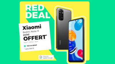 Dernier jour pour obtenir gratuitement un Xiaomi Redmi Note 11 avec ce forfait mobile !