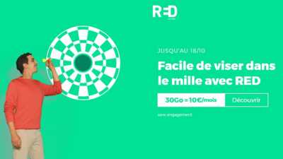 Une nouvelle promo RED by SFR est dévoilée et elle va faire fureur !