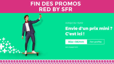 Faîtes vite ! 4 bons plans RED by SFR prennent fin ce soir