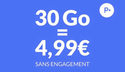 Forfait mobile 30 Go à 4,99 € par mois : cette superbe promo est prolongée !