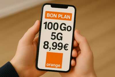 Ce forfait pas cher est disponible sur le réseau Orange.