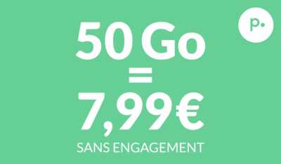Forfait mobile Oxygène de 50 à 130 Go dès 7,99 € par mois : craquez pour la nouvelle série limitée de Prixtel