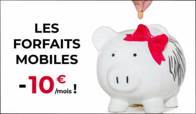 Forfait pas cher : découvrez 5 forfaits mobiles en promo à moins de 10 euros !