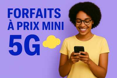 Cet opérateur proposent deux forfaits 5G pas cher
