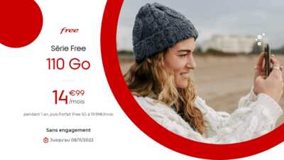 Free arrête sa promo forfait mobile avec 110Go dans seulement quelques heures, profitez-en vite !